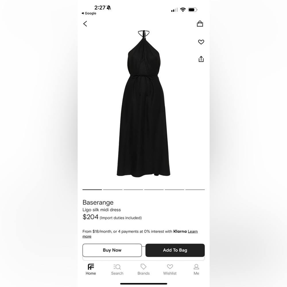 Women's Black Skirt